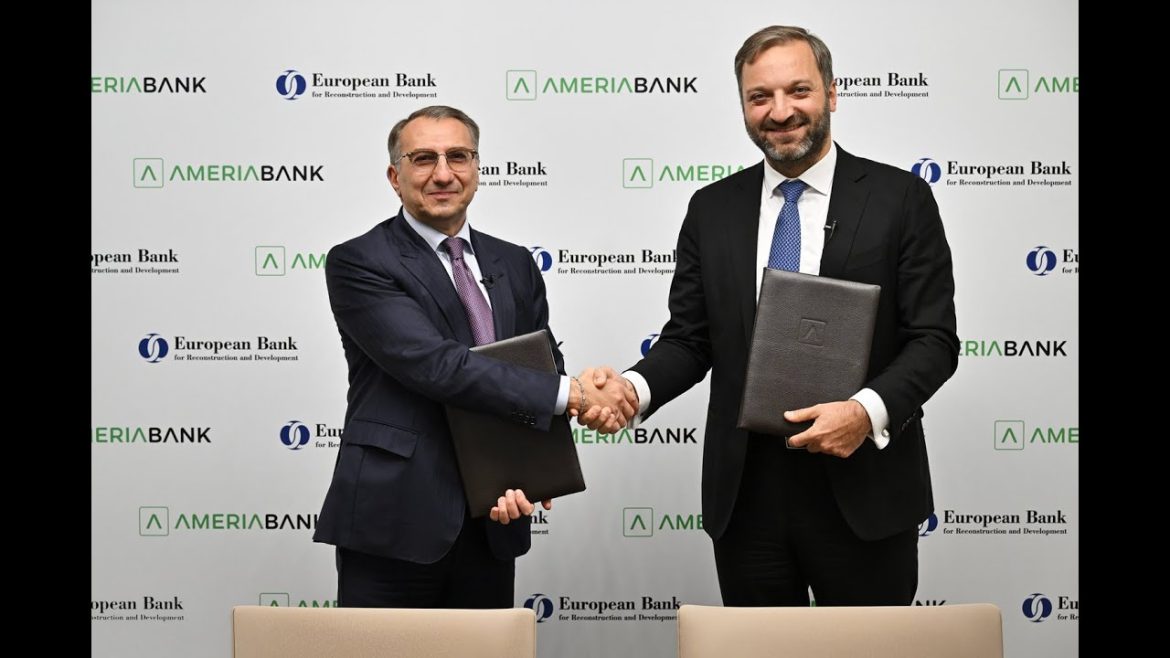 ՎԶԵԲ-ը կնքեց 150 միլիոն եվրոյի վարկային պայմանագիր Ամերիաբանկի հետ՝ աջակցելու մասնավոր հատվածին և կանաչ տնտեսությանը